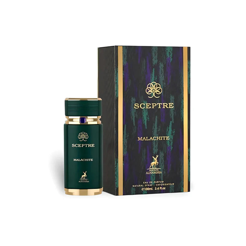SCEPTRE MALACHITE MAISON ALHAMBRA